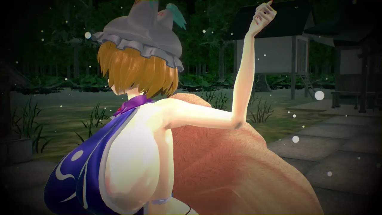 Ran Yakumo Sensual no Paraíso – Versão Despir Curta por うらましゅー | Touhou MMD