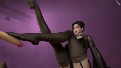 14[VAM] VelraArt Miyo: Guia Atrevida de Footjob com Meias 2