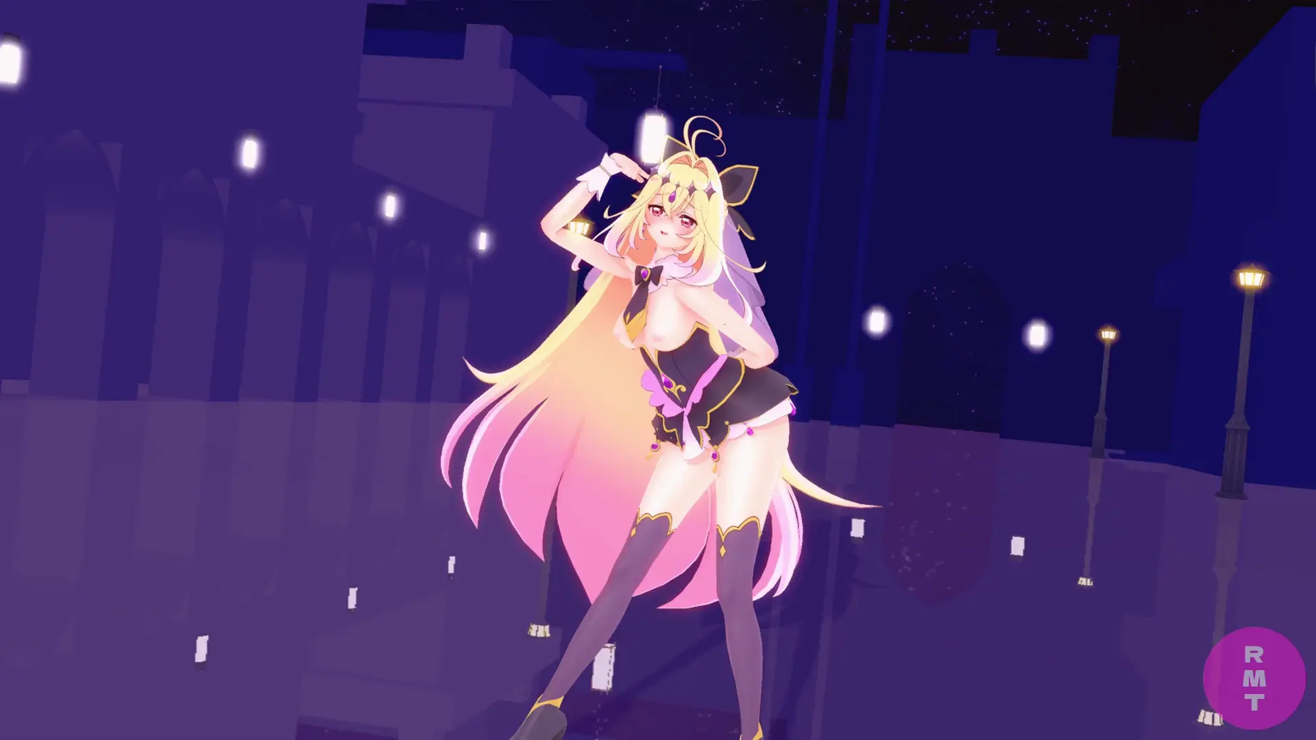 Cure Arcana Shadow【SOS】 Precure MMD: ¡Erotismo y Acción!