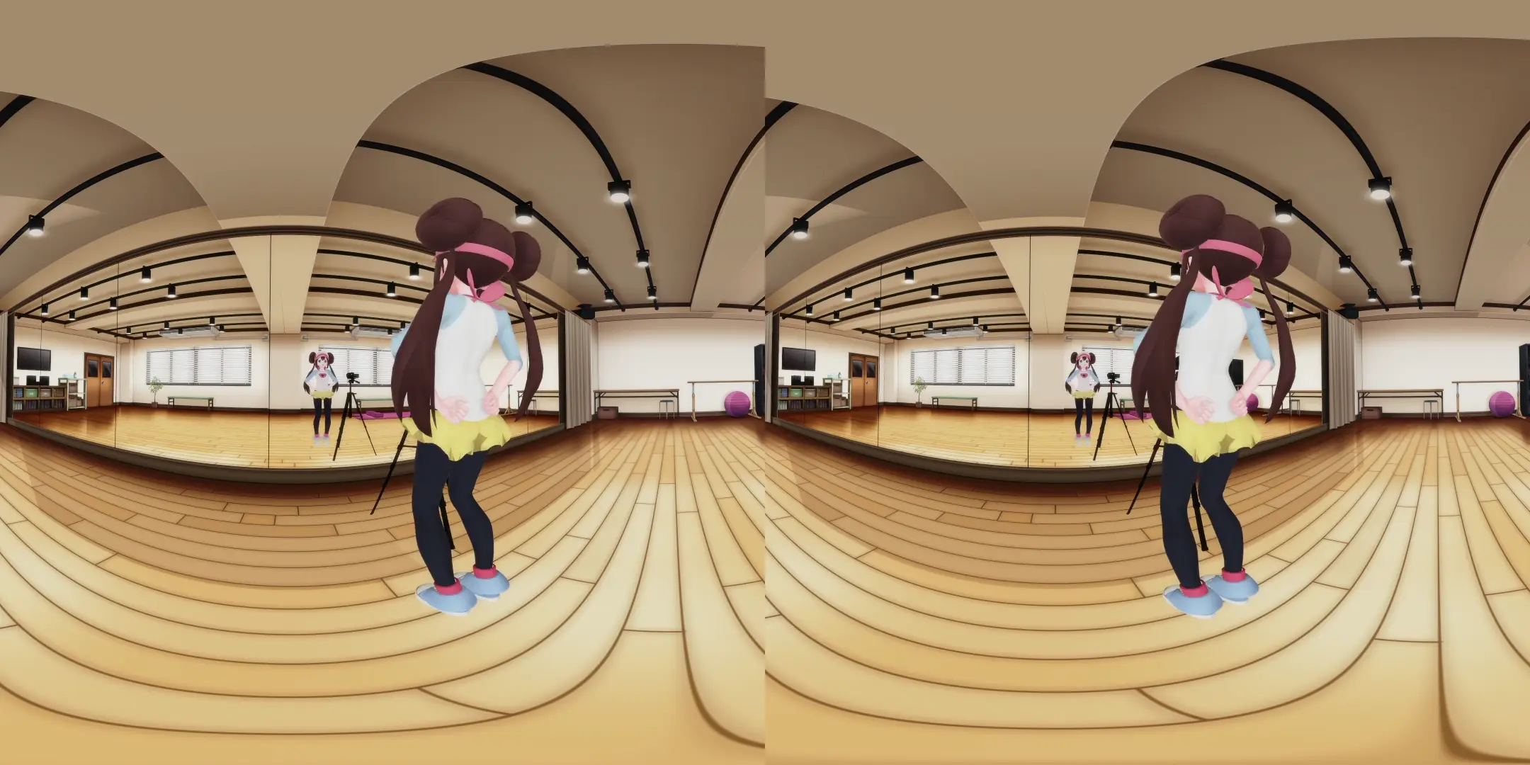 【VR】メイっぽい女の子で『オーバーライド』【R18 MMDスポンジ】