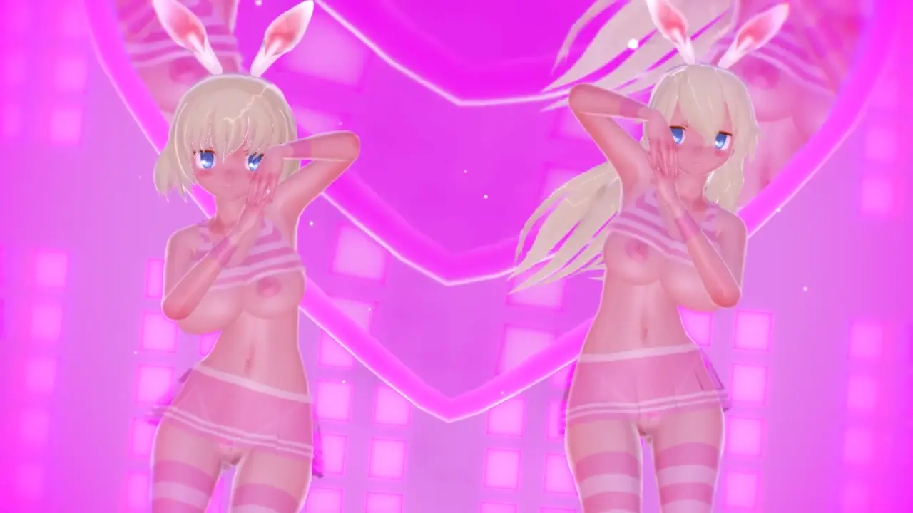 MMD LUVORATORRRRRY! harabote เต้นสุดเซ็กซี่ในเวอร์ชั่น 3D