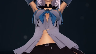 76-F*buki by svamp999 | Hololive Shirakami Fubuki VTuber MMD