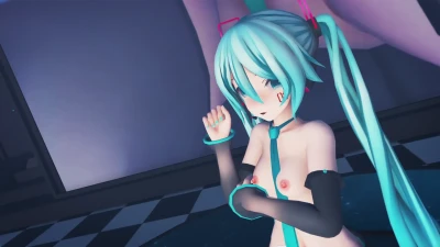 【MMD】Beat Eater with Hatsune Miku & Shobon – Erotic Vocaloid Dance