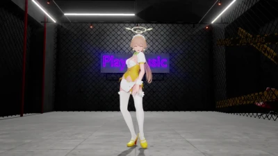 Cherry Sky (Hifumi) с ZILOlσmlσm – Blue Archive MMD Круто!