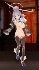 4K Ouro Kronii MMD R-18 Nude ฝันหวาน Dreaming Chuchu Hololive