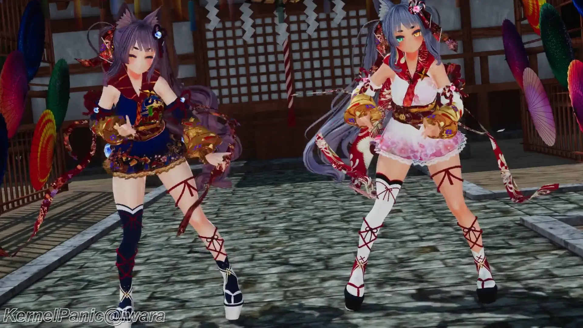 Verano en el Santuario con Mizabella-chan: ¡Kiss Kitsune Explosivo!