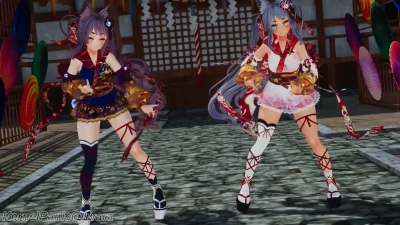 Verão no Santuário com Mizabella-chan: Beijo Kitsune Intenso!