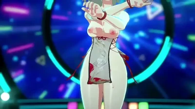 Stamasu - Okuzora Kokoro Shiro Desnuda en Idolmaster GSD