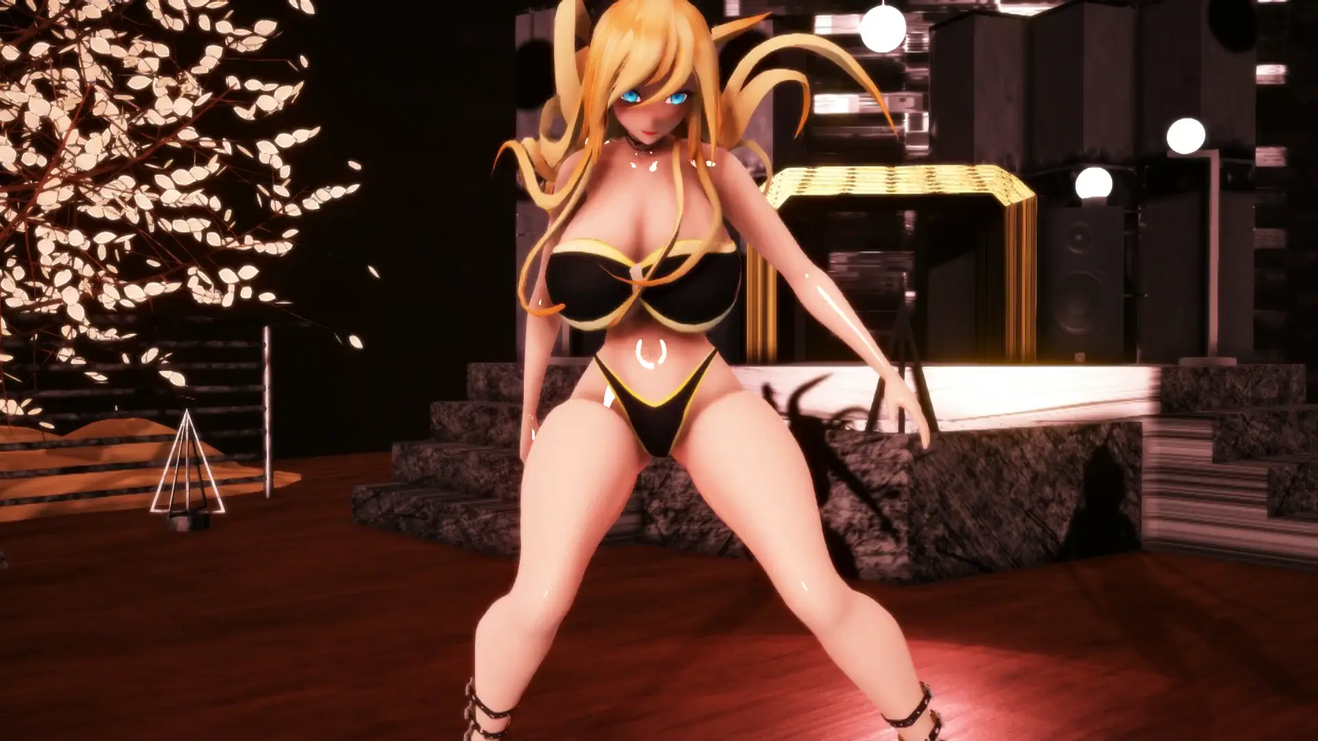 Lily & Meiko Bikini Sensual - Eleven Rave Girl por Greeny | MMD
