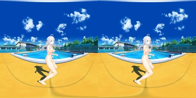【VR180】Alya Pelada Dançando no Esporte - Hedghog VR R18