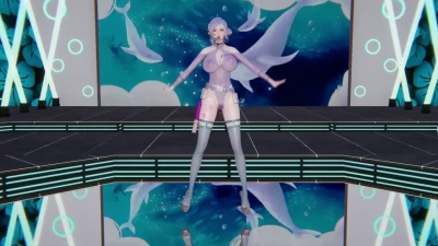 MMD HS2 Island Underground Female Idol Global Fly with 核弹哈哈哈 {Bonus Inside}
