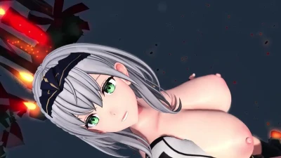 【MMD】白銀ノエルが歌うLILAC｜GuIa＆hoIによるhololive作品