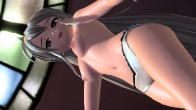 Yowane Haku - Золушка под низким углом – YoshiP Vocaloid MMD