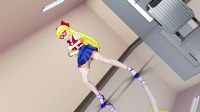 MMD R-18 Sailor V โดย TheMagicBomb | โมเดล A03A