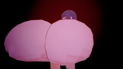 [Koikatsu] Thicc Sayaka Buttjob - Huge Ass & Penis Action