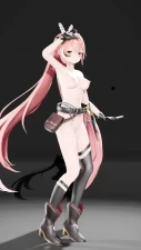 4K Nanashi Mumei ライカ MMD R-18 Голая Hololive Видео