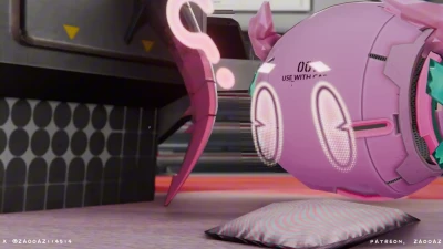 [Endfield] Yvonne от ZAOOAZ – Захватывающий Blender 3D Arknights