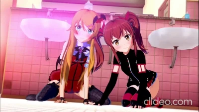 Kirino dan Kurusu Trio di Kamar Mandi, Threesome Romandeth