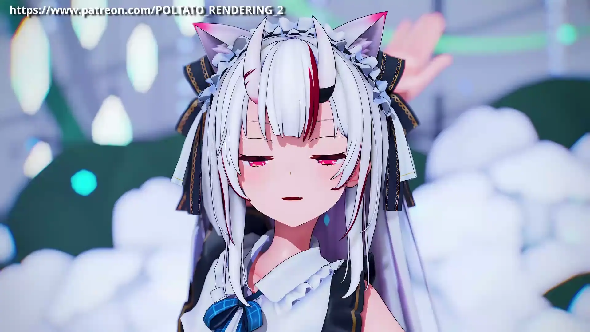 【MMDホロライブ】百鬼あやめが踊るBLACKPINK『뛰어(JUMP)』Poltato Rendering 2