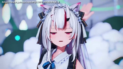 【MMD Hololive】Nakiri Ayame Tampil Seksi dengan Lagu ‘뛰어(JUMP)’ BLACKPINK - Poltato