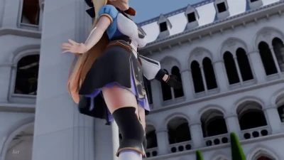 Seria-chan’s Thrilling Exposed Walk – Sexy 60fps Strip Show
