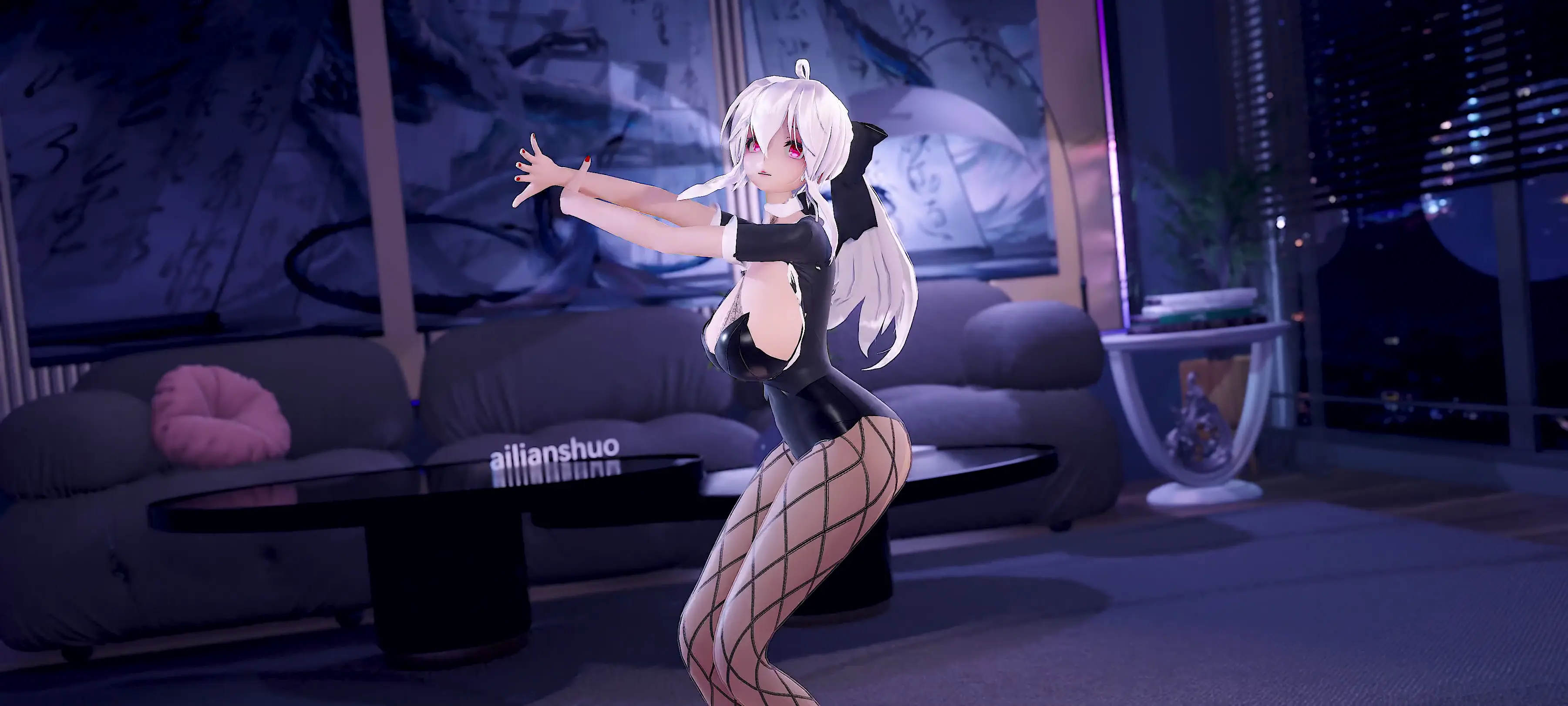¡MANIAC en 【HAKU/MMD】 con Ai Lian Shuo y Yowane Haku Explosivo