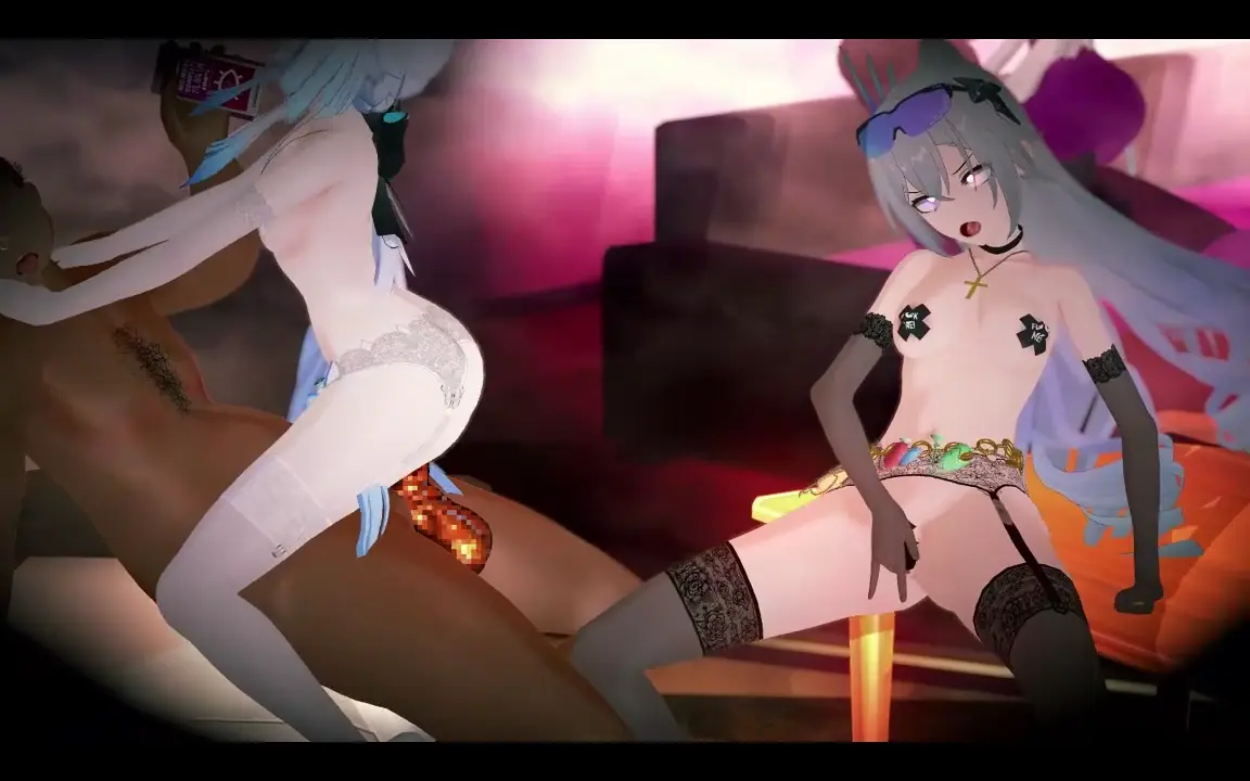 銀狼與Lerquter的色情小孩性愛實錄（上）｜Honkai Star Rail Koikatsu