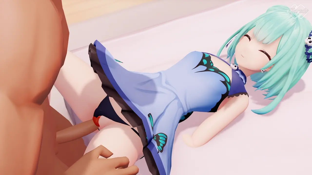 [CFD-154] Uruha Rushia Vtuber MMD Creampie Explícito