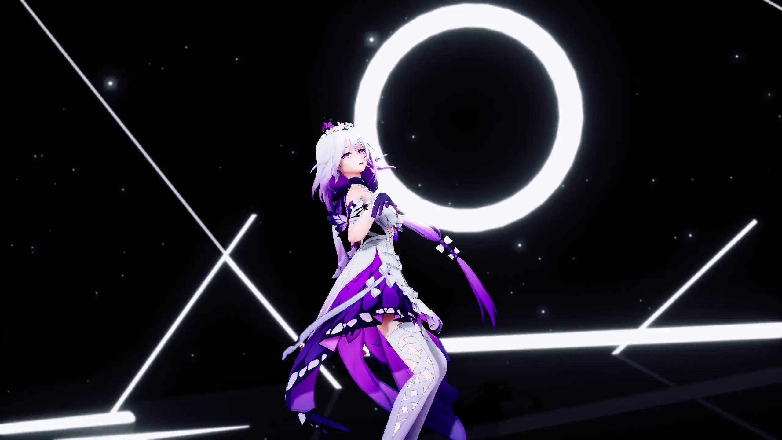 キャ〇トリス_Telephone com Hiyori - Honkai Star Rail MMD Explícito