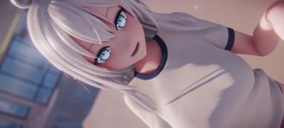 小小白MMDによるAlya POP｜自然なBlender 3Dアニメーション